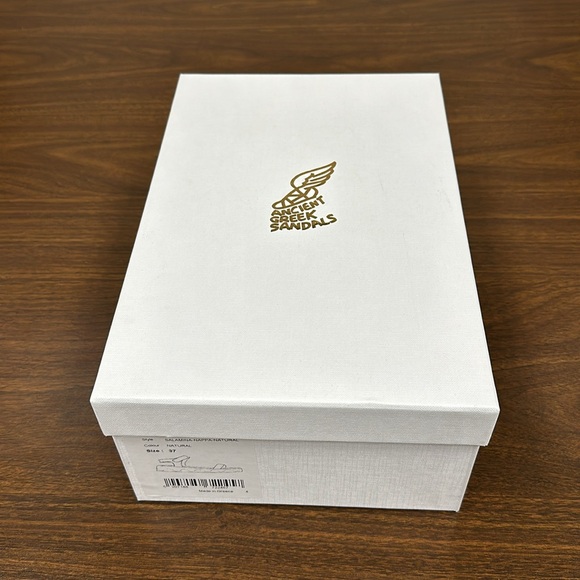 Ancient Greek Salamina Sandals in Nappa - Picture 3 of 15